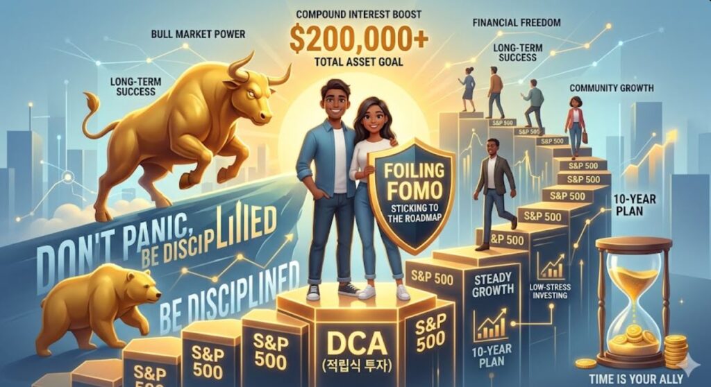 How to beat FOMO during S&P 500 bull market and 10-year goal