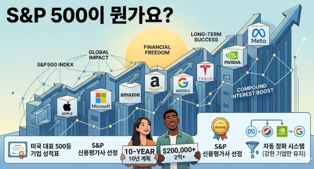 What is S&P 500 Index and top company logos